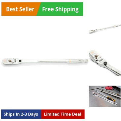 #ad 1 2quot; Drive 120XP Locking Flex Head Ratchet with Full Polish Grip $116.02