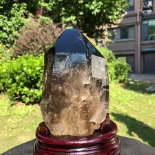 5.21LB Natural Black Crystal Quartz Mineral Specimen Healing Reiki 2530