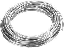 99.99 High Purity Zinc Wire - 1 Roll, 9 Gauge, 3mm Soft Beading Wire for Lab Sc