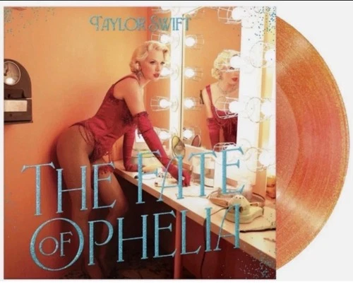 Taylor Swift ~ The Fate of Ophelia Single, 7” Orange Glitter Vinyl