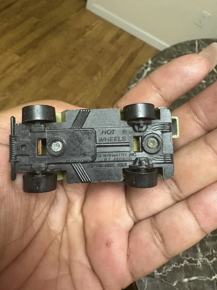 ¡Jeep pistolero del ejército de Estados Unidos Hot Wheels 1970 de colección con cañón de pistola!  Foto 2 de 4