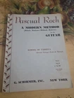 Pascual Roch School Of Tarrega Classical Guitar Extremely Rare Book #3,109 Pages