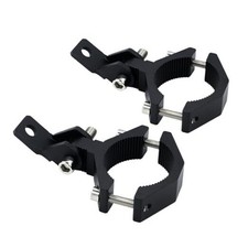 2PCS Motorcycle Headlight Bracket, Heavy-Duty Motorbike Tube Clamp Turn Medium
