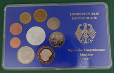 BRD Kursm&uuml;nzsatz Silber A.S.S KMS Deutschland 1974 D M&uuml;nchen Silberadler Box PP
