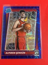 2021-22 Prizm Alperen Sengun RC #169 Rookie Blue Velocity Rookie SP