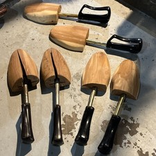 Vintage Rochester Shoe Tree Co Shoe Keepers LOT of 3 pairs one is a size 4