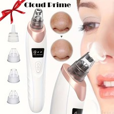 Rechargeable Blackhead Remover Pore Vacuum 5 Suction Deep Cleansing for Unisex