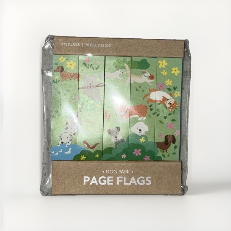 Girl Of All Work Dog Park Page Flags Sticky Tabs Bookmark Notes 375 Ct Brand New