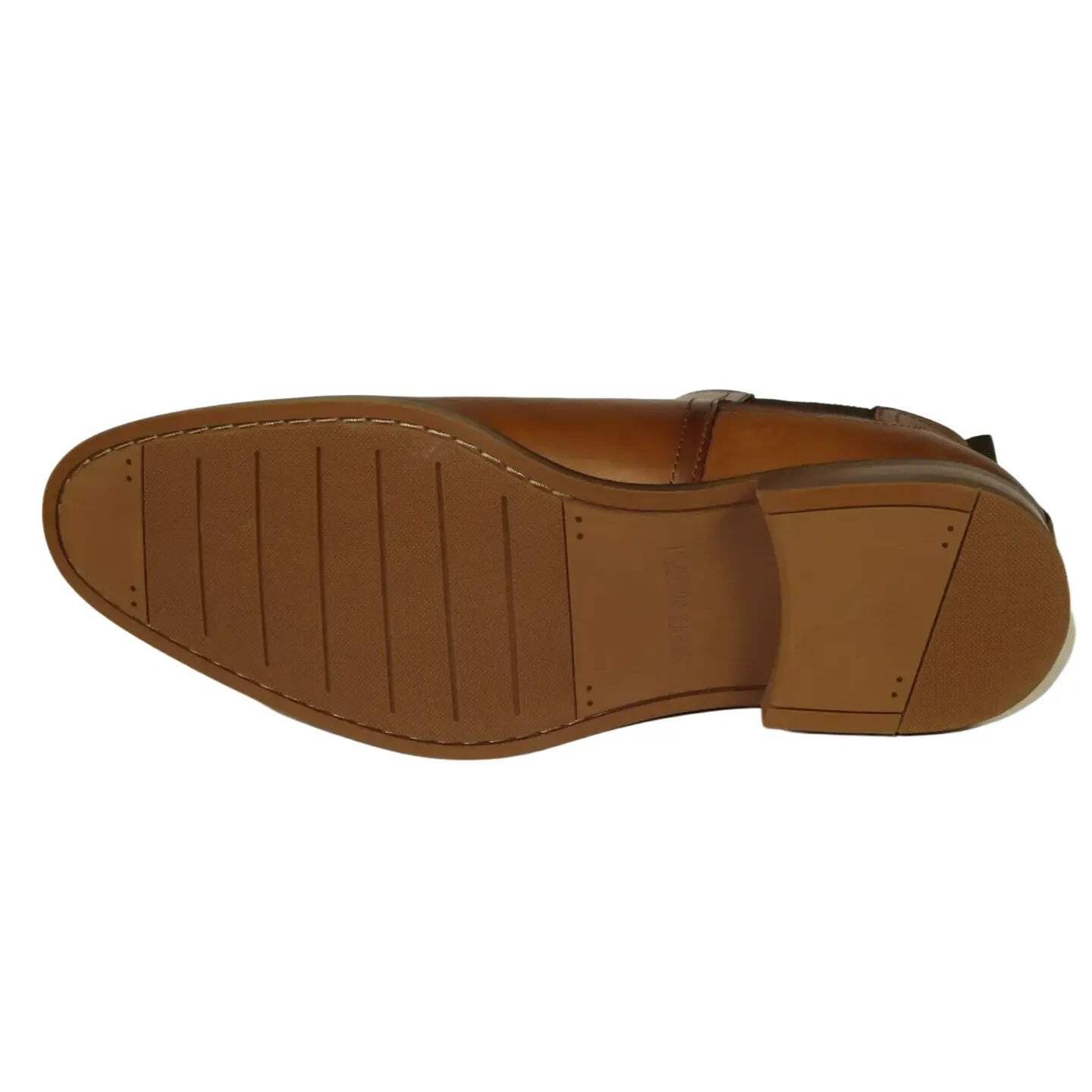 Men's Slip On Boot STEVE MADDEN Leather Upper Plain Toe Montreux Tan image 3