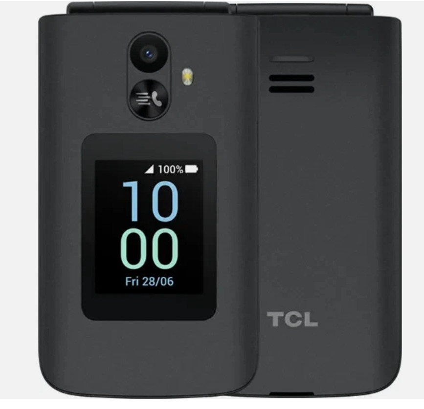 TCL Flip 3 4G LTE 16GB 5MP Basic Flip Phone for "Spectrum Mobile" Only (T435WS)