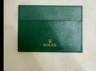 rolex original vintage warranty holder