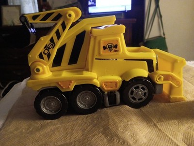 Paw Patrol Rubble Ultimate Rescue Bulldozer With Pup. Used