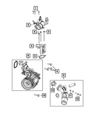 Genuine Mopar Water Pump 05048710AH