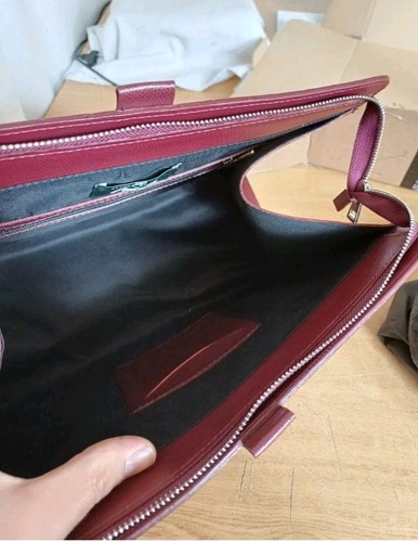 Borsa Bordeaux divisa Alitalia By Ettore Bilotta Nuova Conservata - Foto 7 di 10