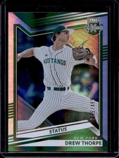 2022 Panini Elite Extra Edition Drew Thorpe Status Green #/499 Yankees