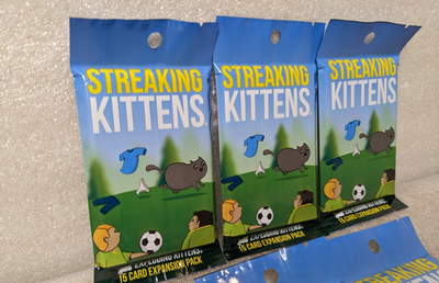 Exploding Kittens - Espansione Streaking Kittens, 15 Nuove Carte, Gioco Di Carte Da 2 A 5 Giocatori, 7+ Anni - 2