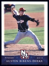 2014 Grandstand New Hampshire Fisher Cats #13 Austin Bibens-Dirkx