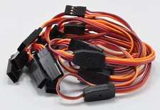 (5) JR / Hitec Y Servo Extension Leads / Splitters with 30CM 22awg Wire