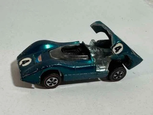 Hot Wheels  Redlines Mclaren M6A aqua