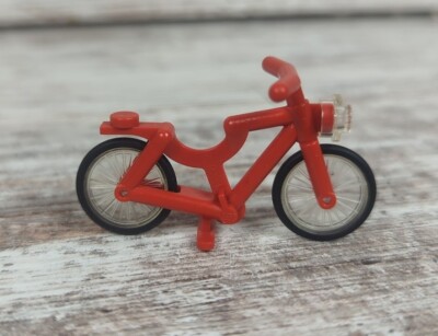 OEM LEGO System Vehicle Red Bicycle From Set 6402 Vintage