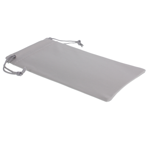 Bolsa de gafas Estuche de microfibra Bolsa de microfibra con cordón VC Gris - Imagen 2 de 11