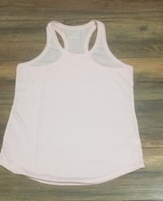 Tek Gear Light Pink Layer Performance Tank Top Drytek Workout T-Shirt Tee