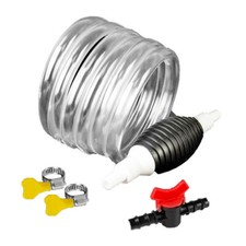 Portable Fuel Pump Petrol Diesel Transfer Manual Gasoline Oil Absorber Output