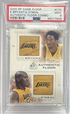 2000-01 SP Game Floor Edition - Kobe Bryant/Shaquille O'Neal #C25
