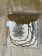 anna griffin Christmas Tree With Star Tree Top Gift Tags 10 Pieces