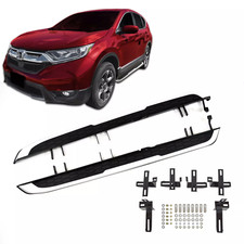 OEM Style Side Steps Running Boards Rails Bar Pair For Honda CR-V CRV 2017-2022