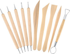Clay Tools Set, Polymer Clay Tools, Wooden Modeling Clay Sculpting Tools, Potter