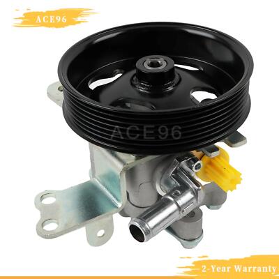 1PC Power Steering Pump w/Pulley For 07-14 Nissan Altima Maxima Murano 21-5485