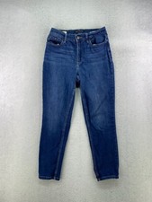 Calvin Klein Womens Size 27 Dark Wash High Rise Skinny Jeans