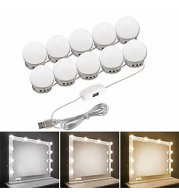 Pretmess Hollywood Style Vanity Mirror Lights Kit, Adjustable Color and Brightne