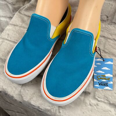Vans Homer Simpsons Slip-Ons Pro Mens Shoes Size 9.5 New w  display picture 2