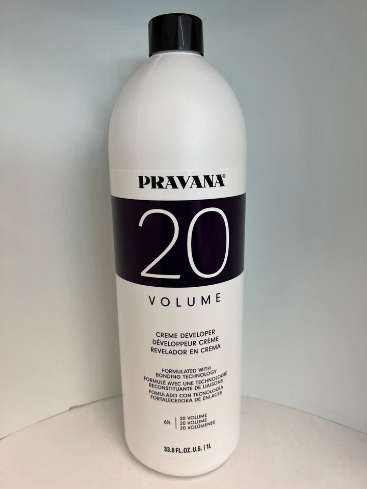 Pravana ChromaSilk 20 volúmenes crema desarrollador 33,8 oz embalaje puede variar Foto 2 de 2
