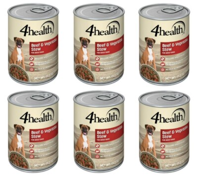 Recipe 4health 4health Senior Canned Dog Food 4health Grain Free Adult  Turkey And Sweet Potato Stew