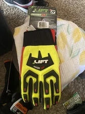 LIFT Safety Men's Pro Series Rigger XT Work Gloves XL MOTOCROSS ATV