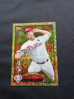 2012 Topps Baseball MLB Joe Savery RC Rookie Gold Sparkle #464