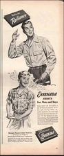 1943 Vintage ad Reliance Manufacturing Co. Ensenada Shirts Clothing  04/16/25