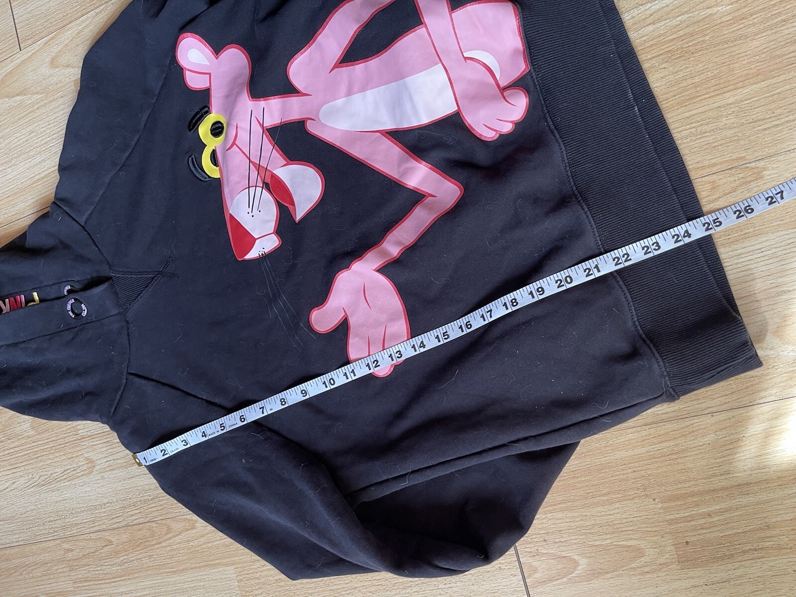 The Pink Panther Hoodie Jacket Mens Size Medium Gem