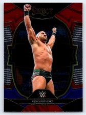2023 Panini Select WWE Red and Blue #42 Giovanni Vinci wrestling card