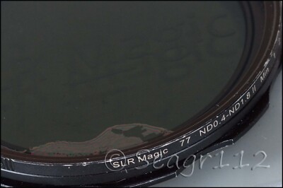 SLR Magic 77mm ND 0.4-1.8 II VND Variable Neutral Density Filter