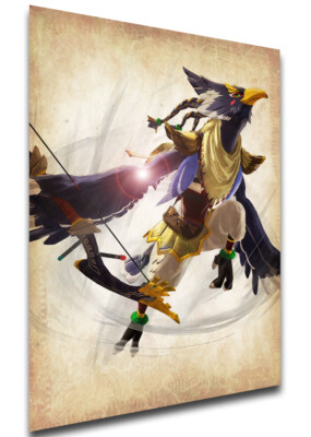 Wanted Poster - Hyrule Warriors Age of Calamity - Revali - LL1526