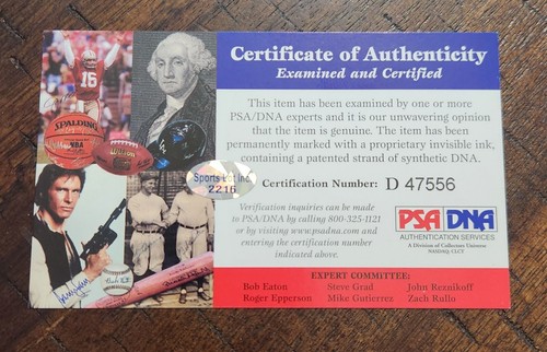 Eddie Mathews Signed Auto Autograph 8X10 Photo PSA/DNA Authenticated - Picture 2 of 2