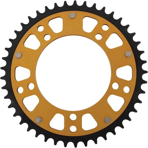 2006-2010 SUZUKI GSXR750 RK ZXW 520 Gold QA SuperSprox Chain and Sprockets Kit - Picture 2 of 3
