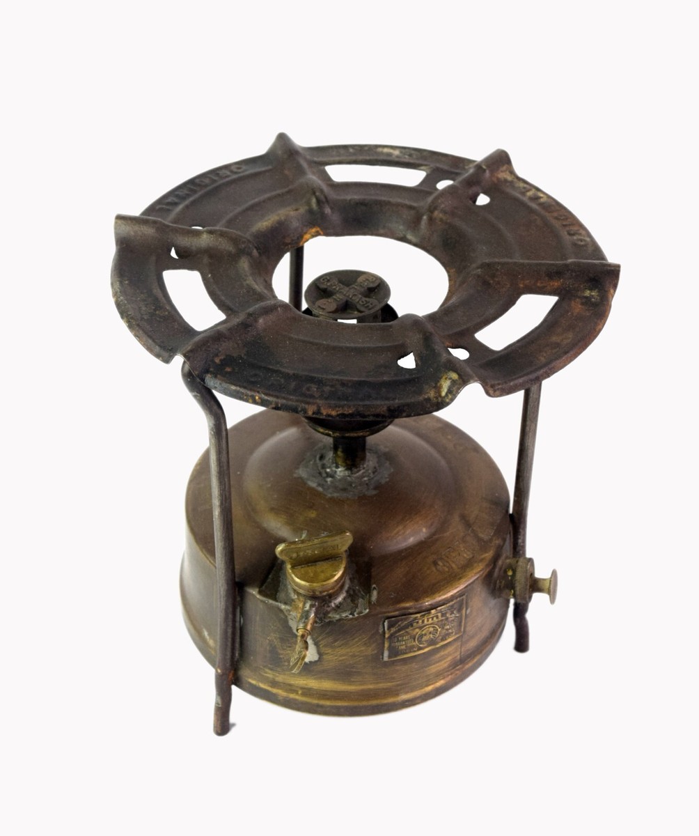 Old Indian Primax Brand Iron Kerosene Pressure Stove With Brass
