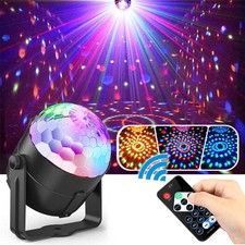 LED Disco Ball Light Stage Light RGB Party Magic Strobe Ball With Remote Control