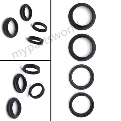 For Kawasaki Fork Dust Wiper and Oil Seal Set ZX-9R ZX600 Ninja ZX