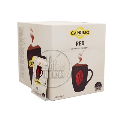 Caprimo Choco Red 100 Portionssticks á 25g